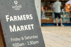 Welcome On Board Airfield Estate Farmers Market!