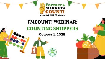 Farmers Markets Count! – Launching the Final Shopper Phase