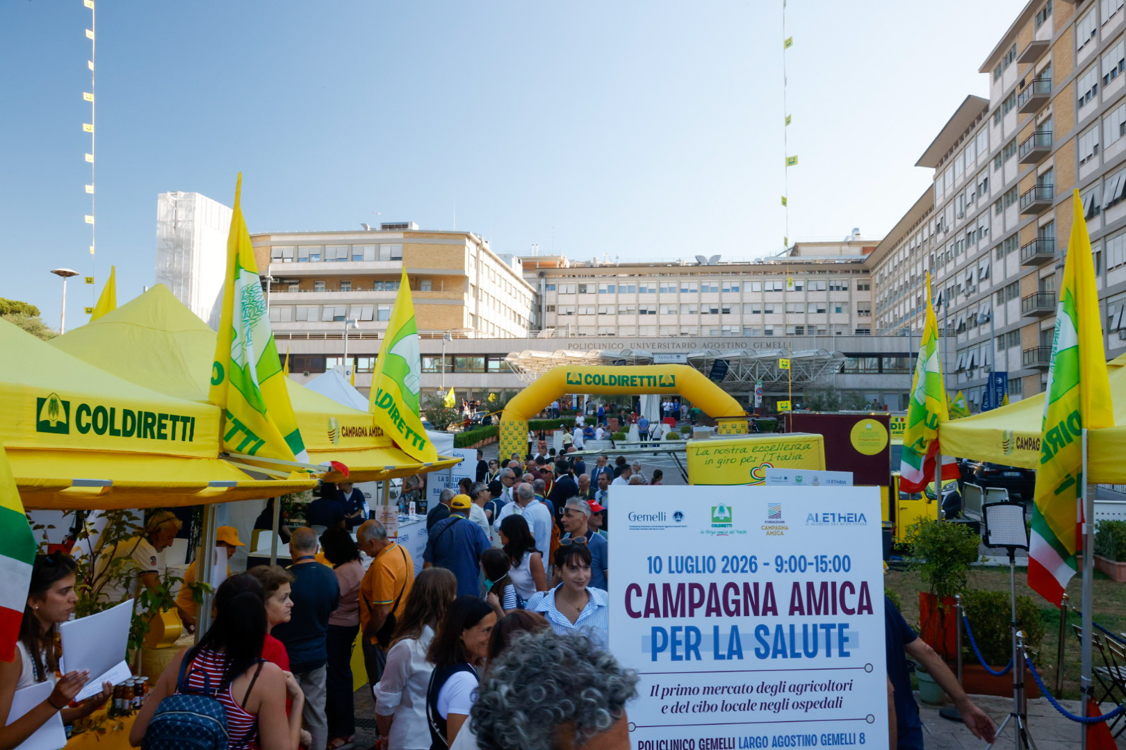 Farmers Markets Meet Healthcare: Italy Launches a National Alliance for Healthy Food in 70 Hospitals
